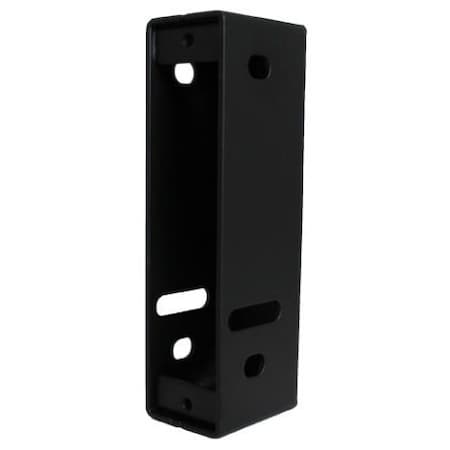 Lockey Add-A-Bolt Gate Box For Mounting M210 On Narrow Stile Gate W/ Drive In Deadbolt Black GBADDABOLT-B